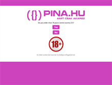 Tablet Screenshot of pina.hu