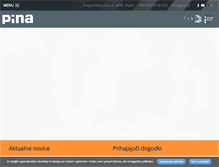 Tablet Screenshot of pina.si